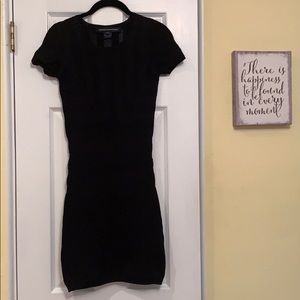 LBD by FCUK 🚨 sexy black knit bodycon dress 🖤